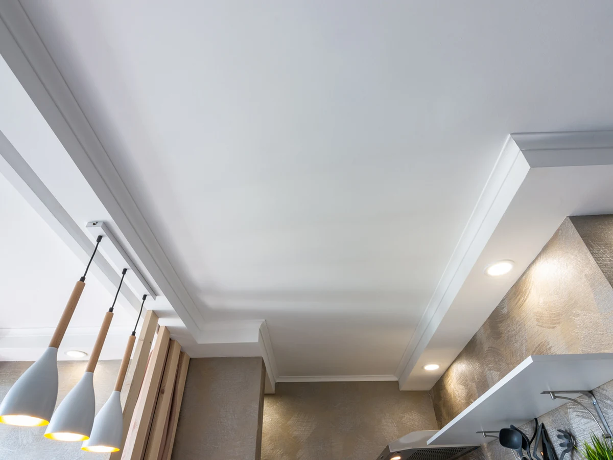 Ceiling Painting White False Ceiling by Winchester Decorators in Winchester