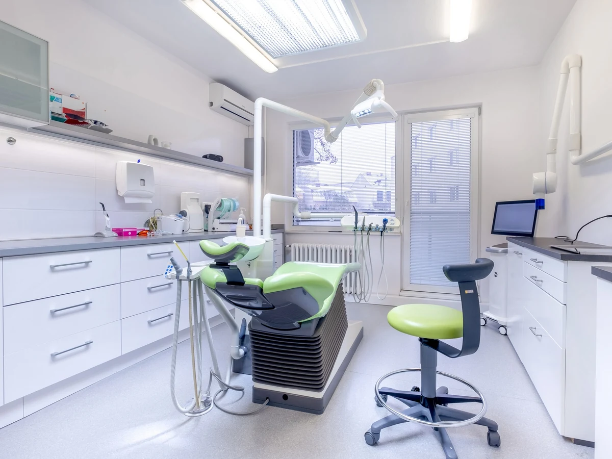 Commercial Painting Dental Surgery Room by Winchester Decorators in Winchester