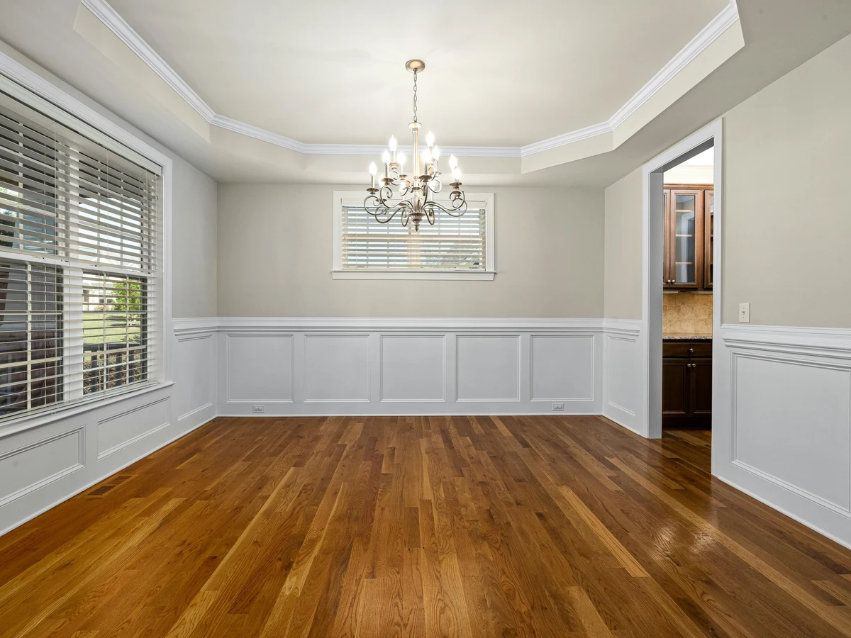 Dining Room Painting Empty Formal Dining by Winchester Decorators in Winchester